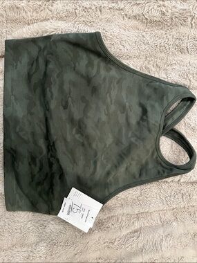 Beyond Yoga Olive Green Camo Sports Bra(21)